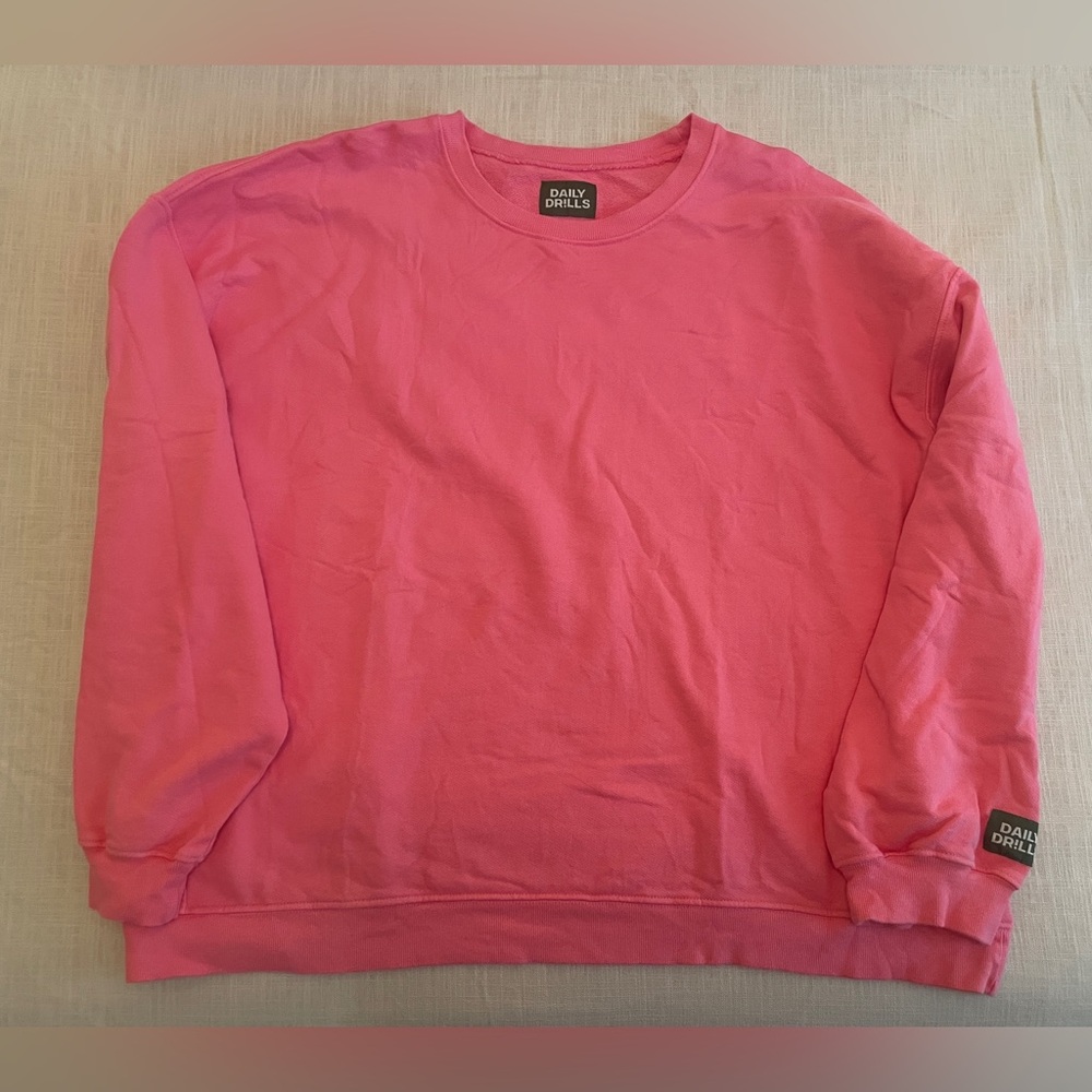 Daily Drills Oversized Crew Cheeks